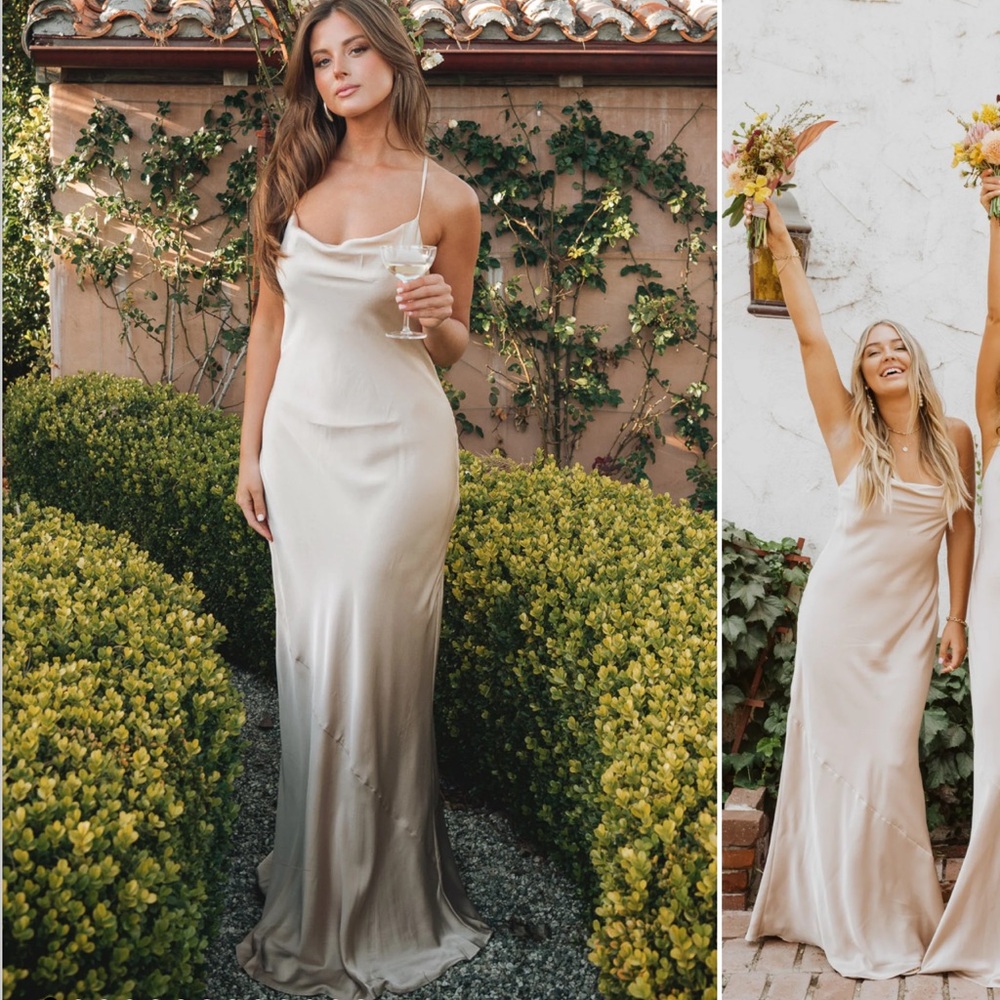 Show Me Your Mumu Tuscany Maxi Slip Dress
